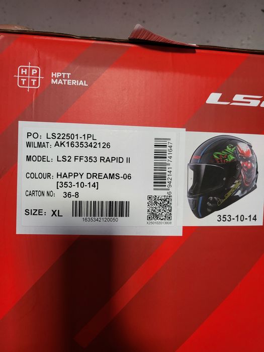 Kask motocyklowy Ls2 Rapid 2 XL Joker stan idealny