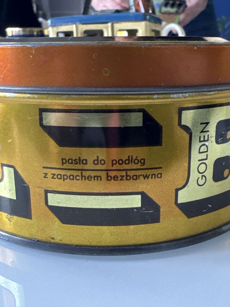 MEBLOTEKA puszka Golden Bell pasta do podłóg