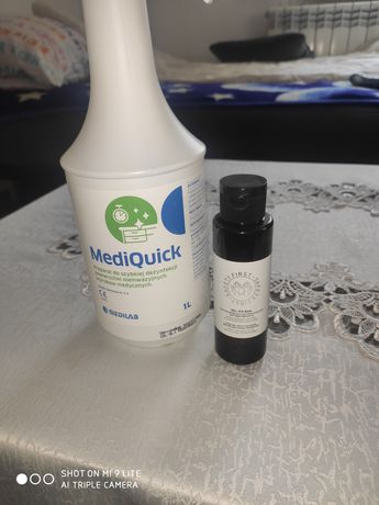 MediQuick płyn do dezynfekcji 1 l + gratis