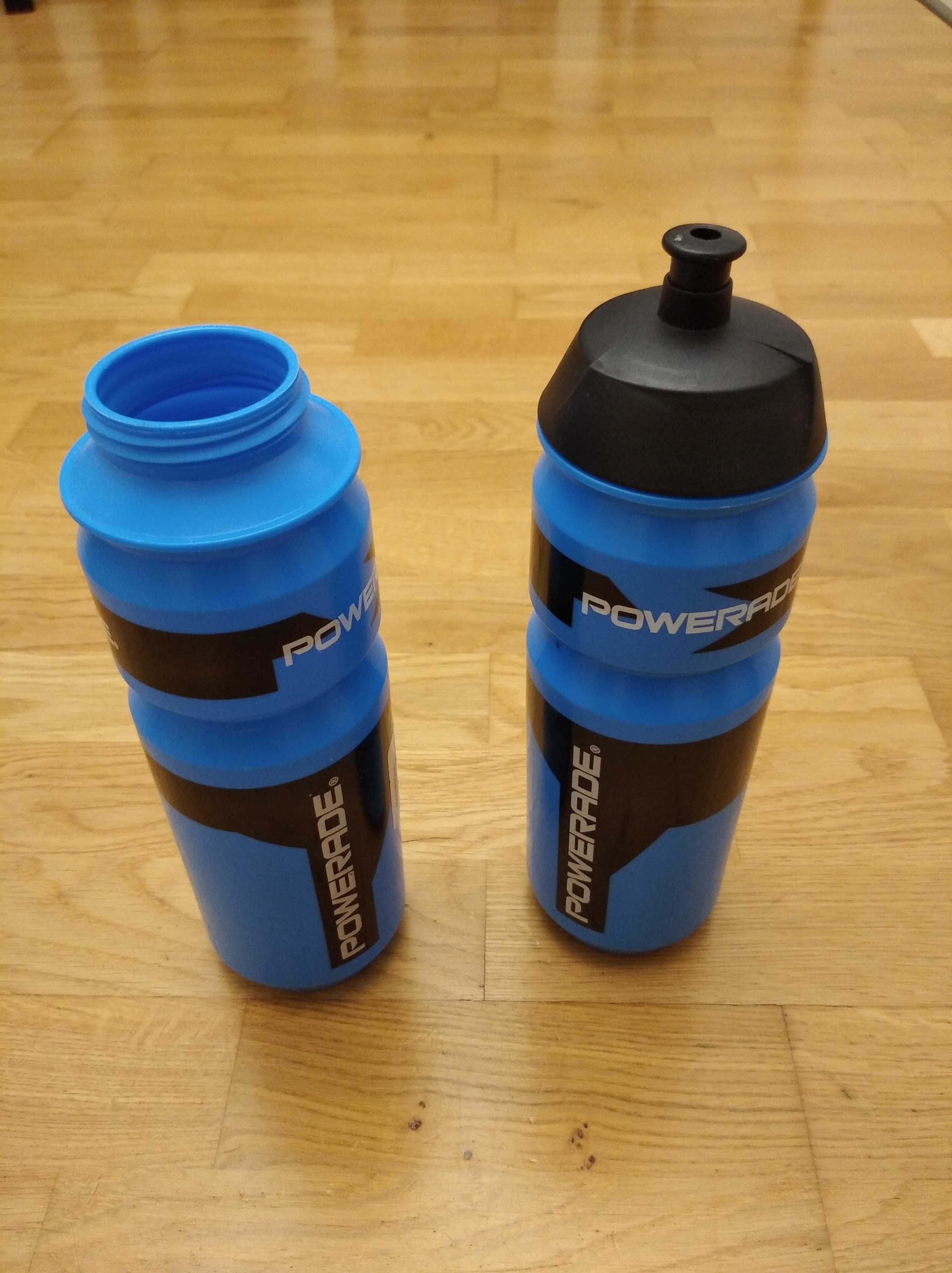 Bidon Powerade 650 ml + gratis bidon bez nakrętki