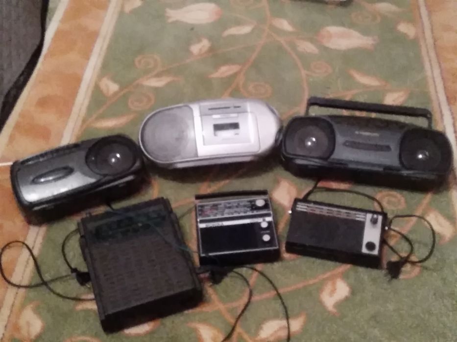 Radio starocie PRL kolekcjonerskie pakiet 6szt