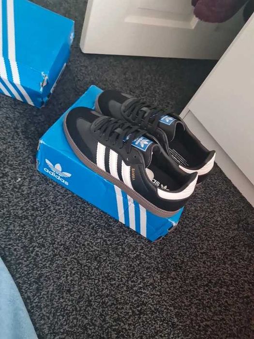 Buty meskie Trampk adidas Samba OG Black White Gum R.45