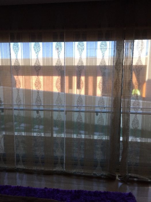 Cortinas em organza