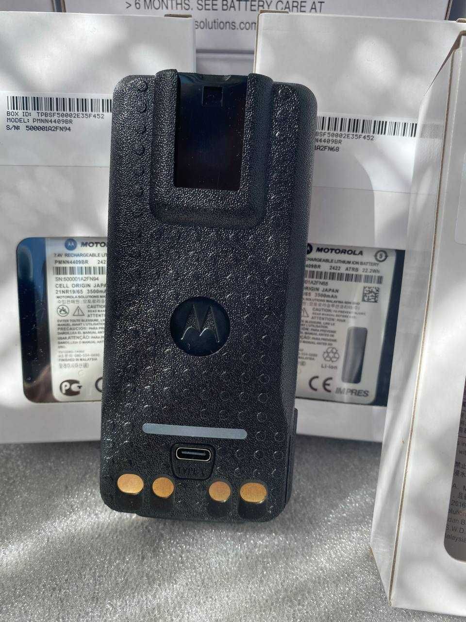 АКУМУЛЯТОР 3500 з type-C для радіостанцій MOTOROLA СЕРІЇ DP4400 ін DP