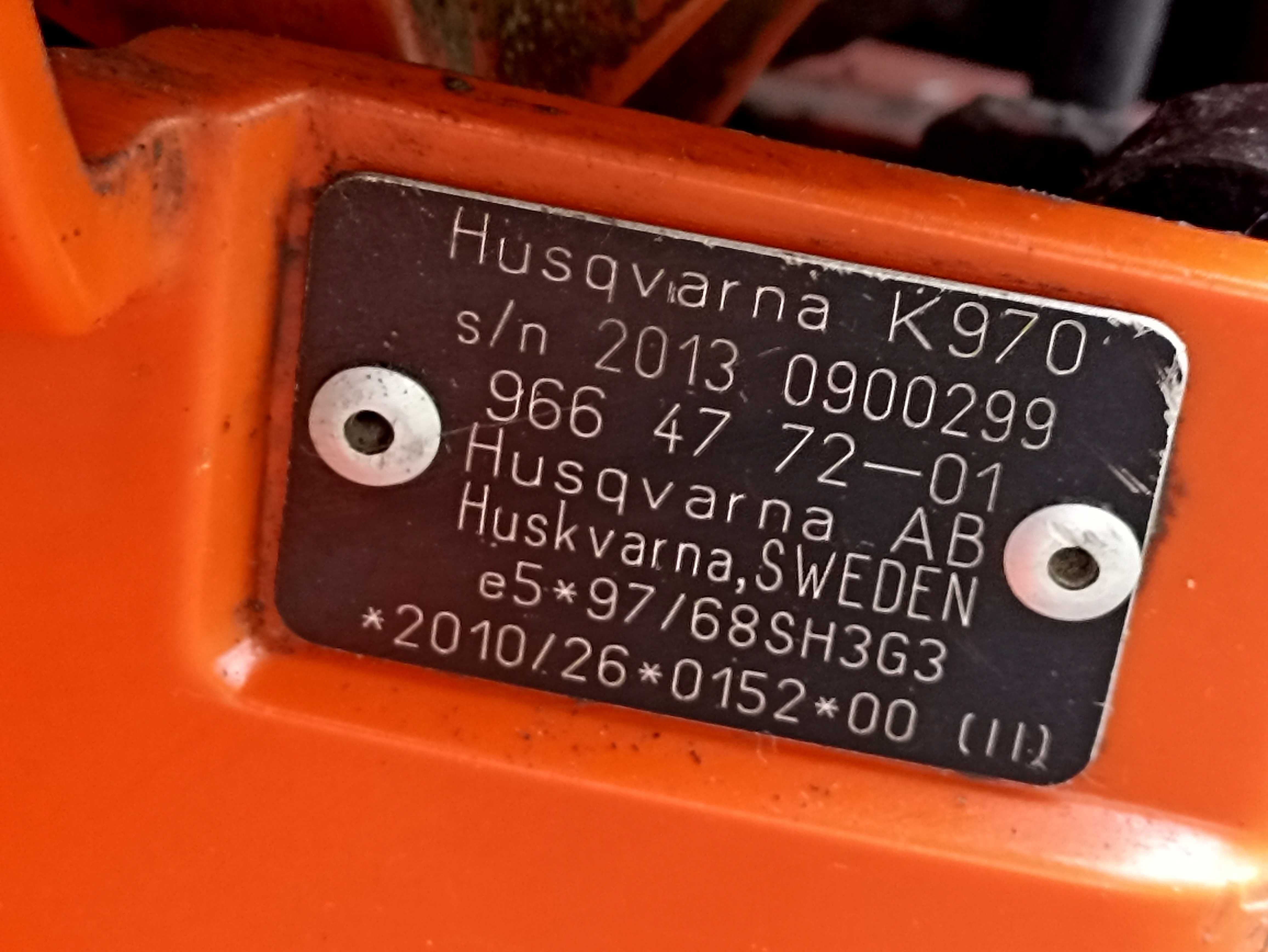 Przecinarka spalinowa PIŁA HUSQVARNA K970