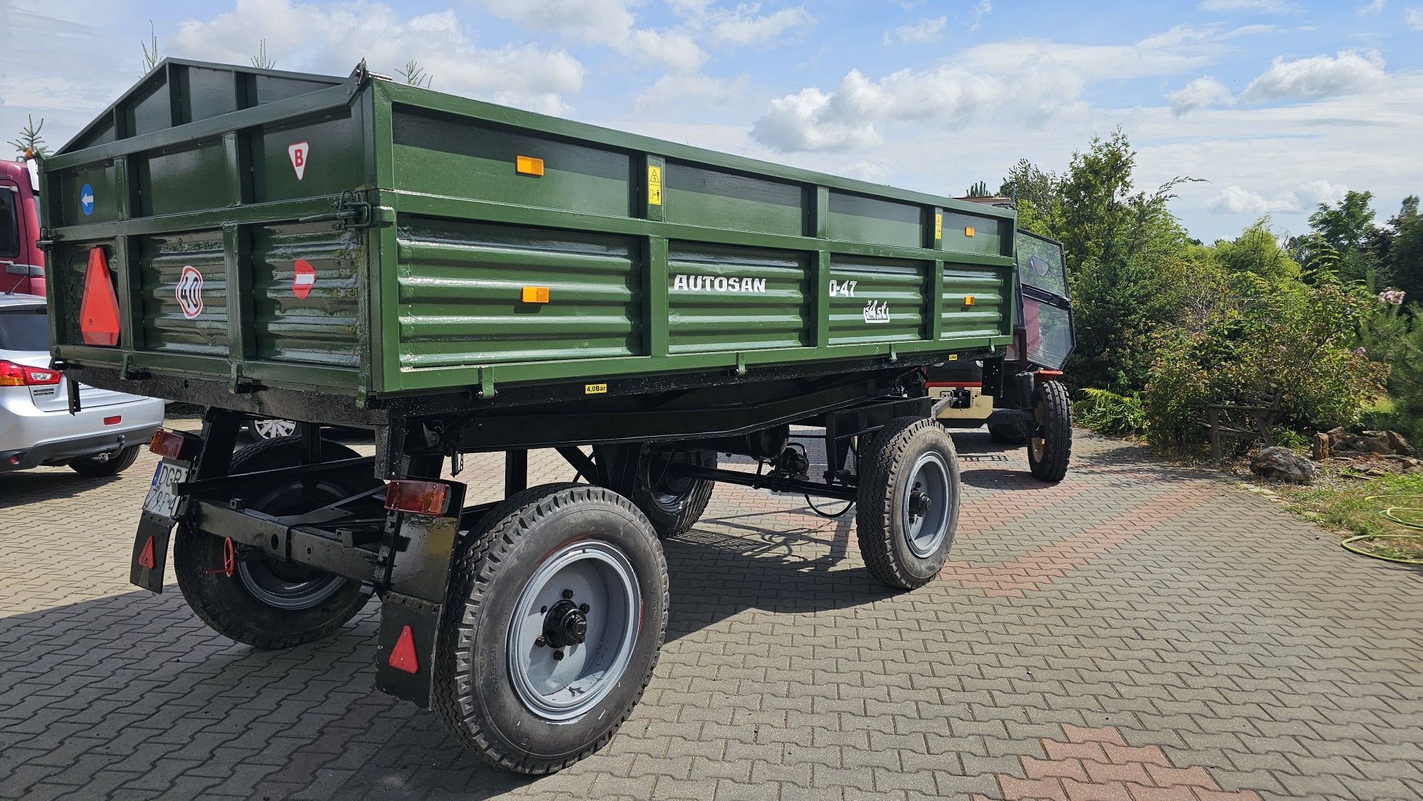 Przyczepa Autosan D-47B wywrotka