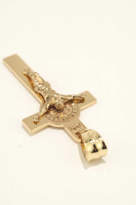 Złote krzyżyk 14K 1.95g