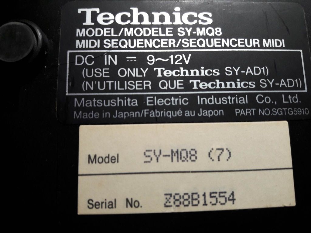 Midi Sequencer -Technics