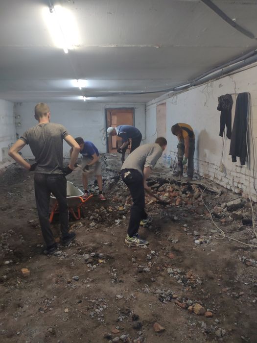 Демонтаж любой. Уборка территории. Вывоз мусора. Земляные работы.