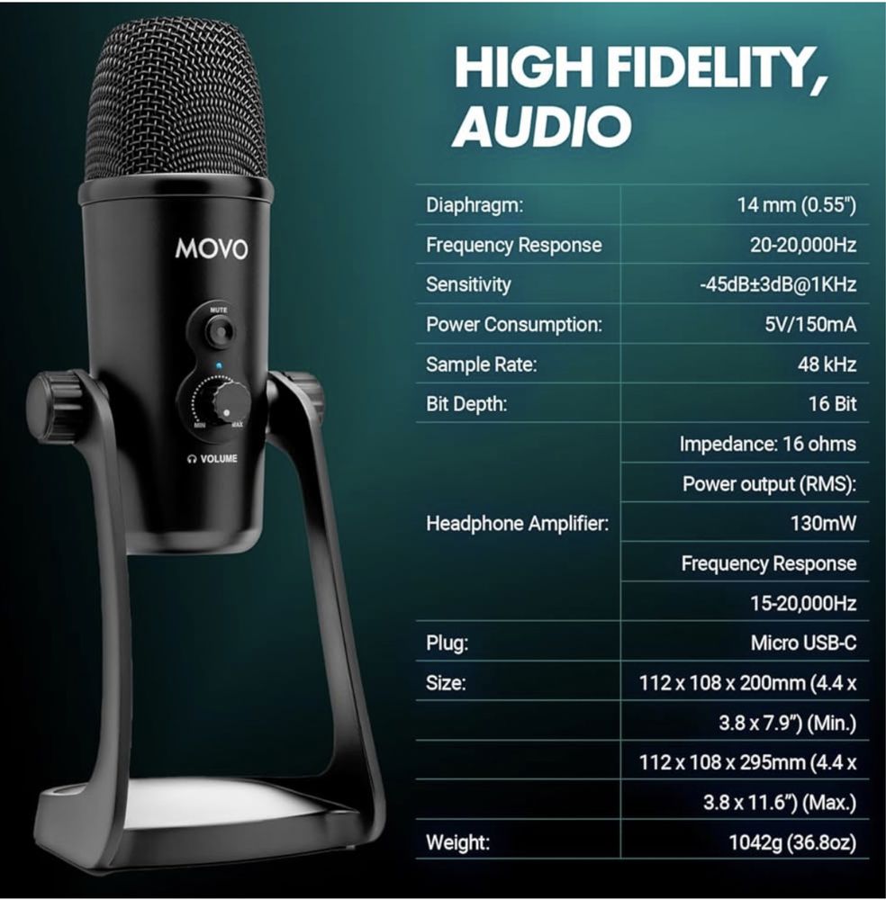Mikrofon MOVO UM 700