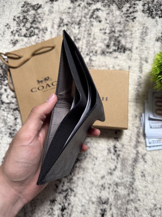 ПОДАРУНОК‼️ Гаманець чоловчий Coach, кошелек coach, портмоне коач