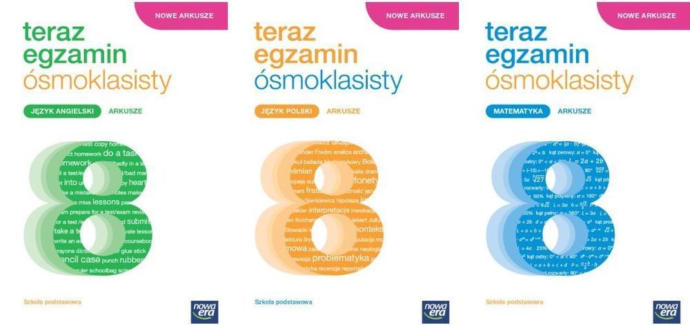 Teraz Egzamin Ósmoklasisty Arkusze Komplet X 3