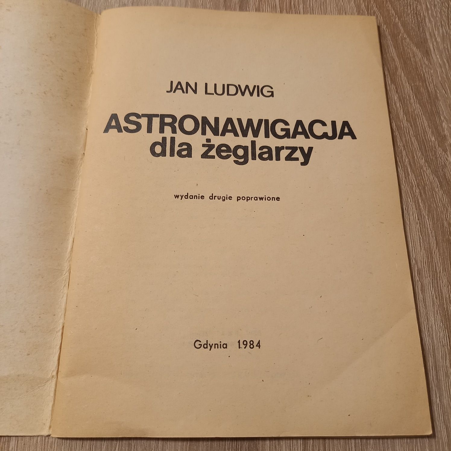 Książka Astronawigacja dla żeglarzy / Jan Ludwig