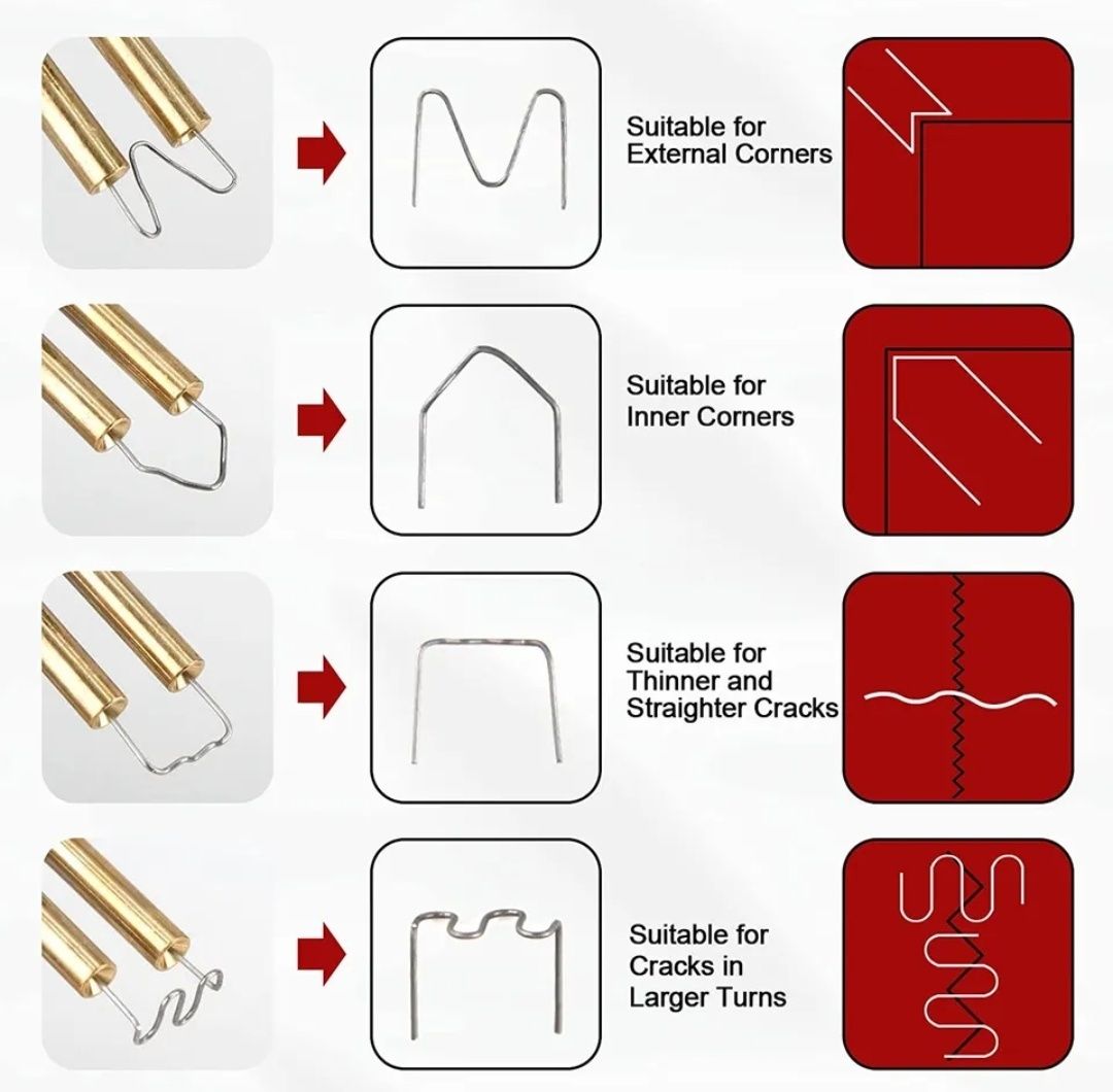 Pistola soldar/ reparar plásticos -nova