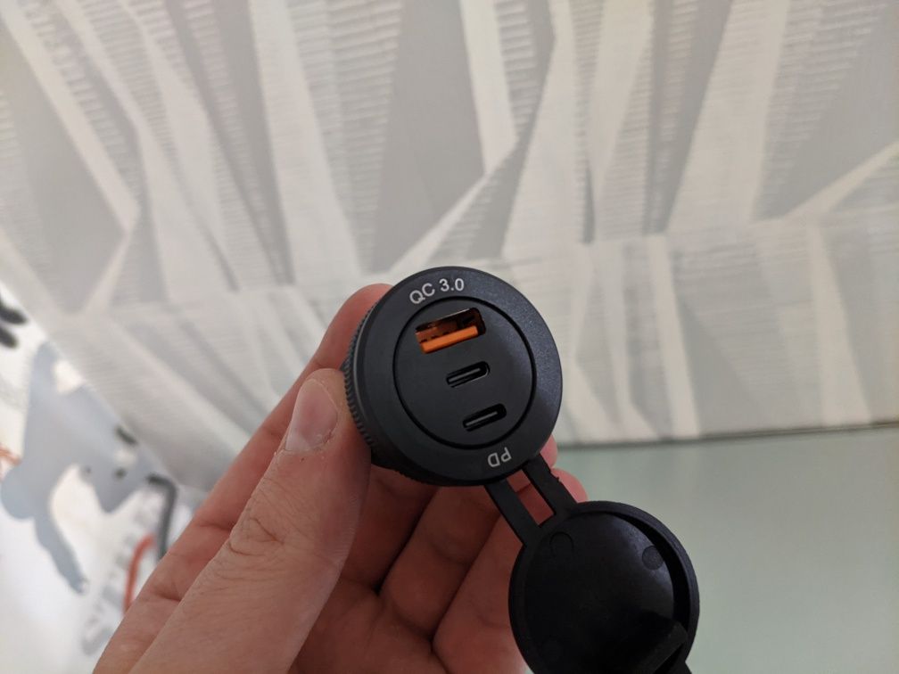 Модуль USB Power Delivery 60w для акумуляторів 12/24В