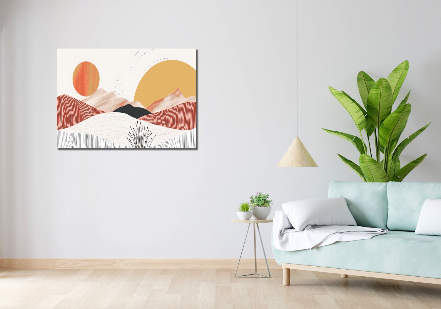 Obraz 100x70cm Pastelowy Wschód
