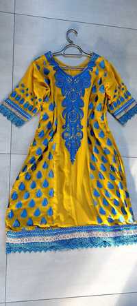 Indyjska sukienka vintage rozm 42