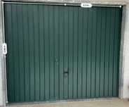 Portão garagem de abrir para cima com molas