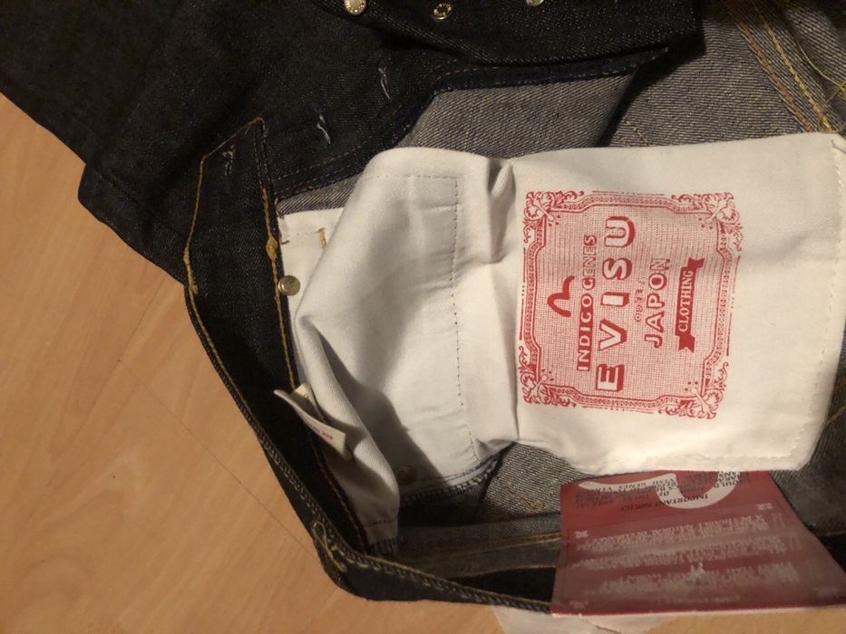Evisu nowe spodnie, rozmiar XL