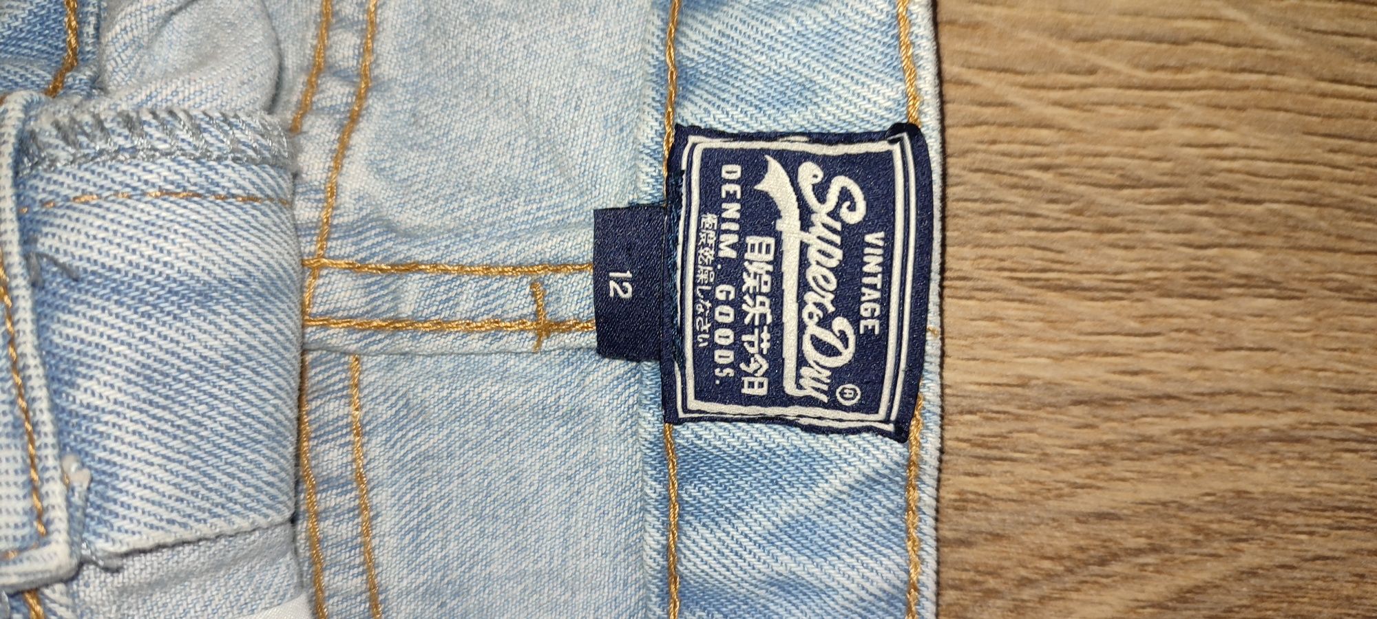 Spódnica jeansowa Vintage Superdry