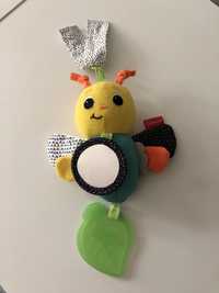 М'яка іграшка підвіска із прорізувачем Метелик від Infantino