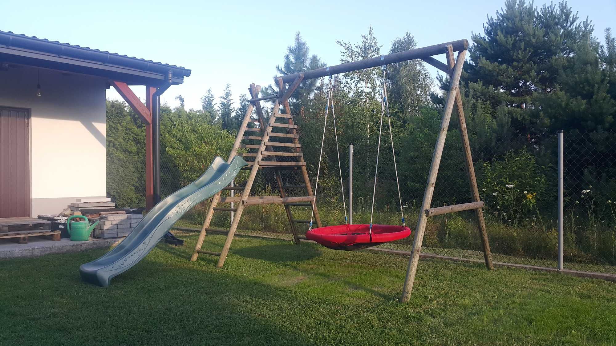 Huśtawka z drabinką Plac Zabaw Sobex Maja