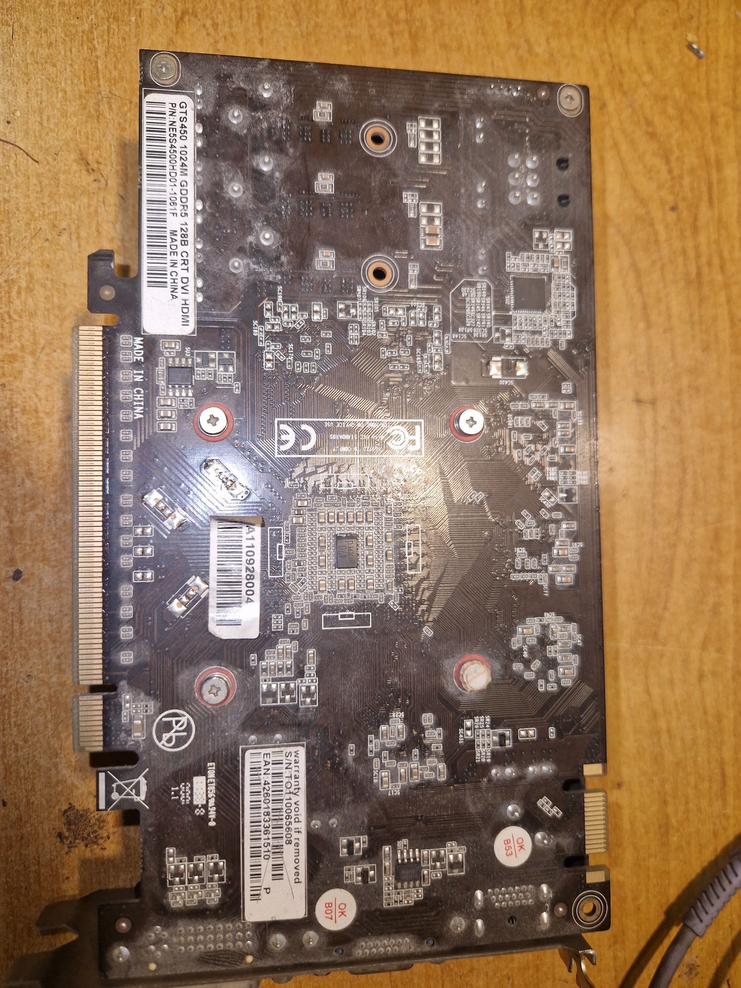 Karta graficzna gts450 1gb gddr5 128b