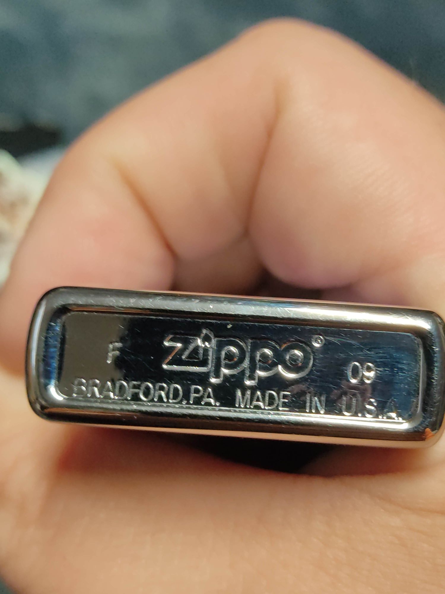 Isqueiro Zippo original Moon Landing F 09 edição especial