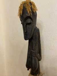 Екзотична статуя з дерева для декору з Африки - 1.02 метра з Африки
