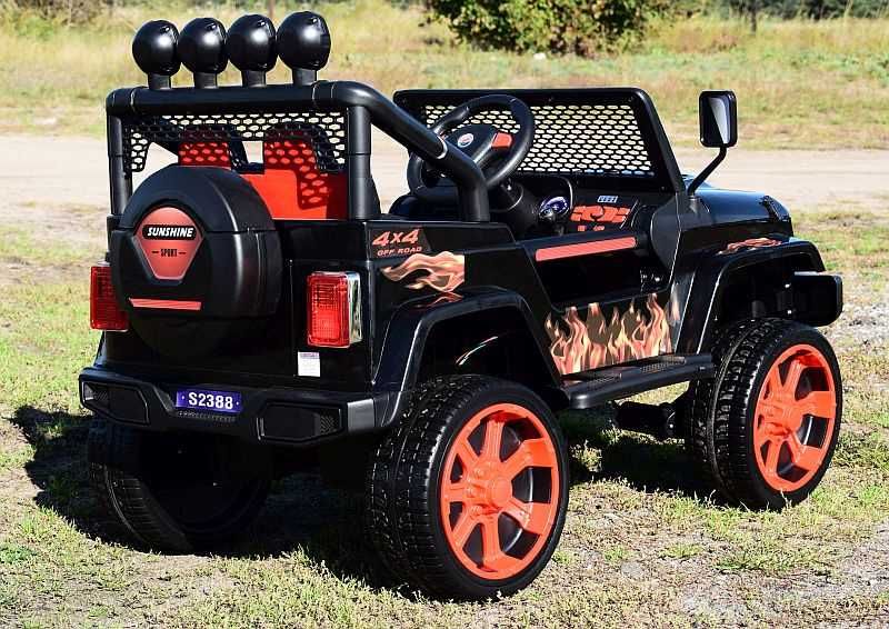 Auto samochód na akumulator JEEP SUNSHINE 4x4 limuzyna jeździk autko