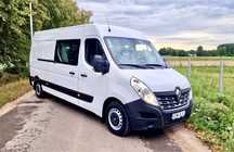 Renault Master III Dubel Kabina 19r 7-osobo MAX L3H2 Cena Brutto NAVI
