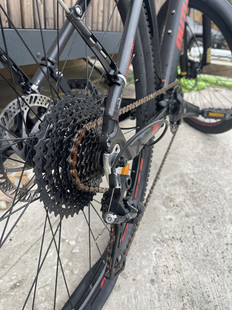 Підлітковий Велосипед Outleap Radius Seven Pro 27.5 L Black Red