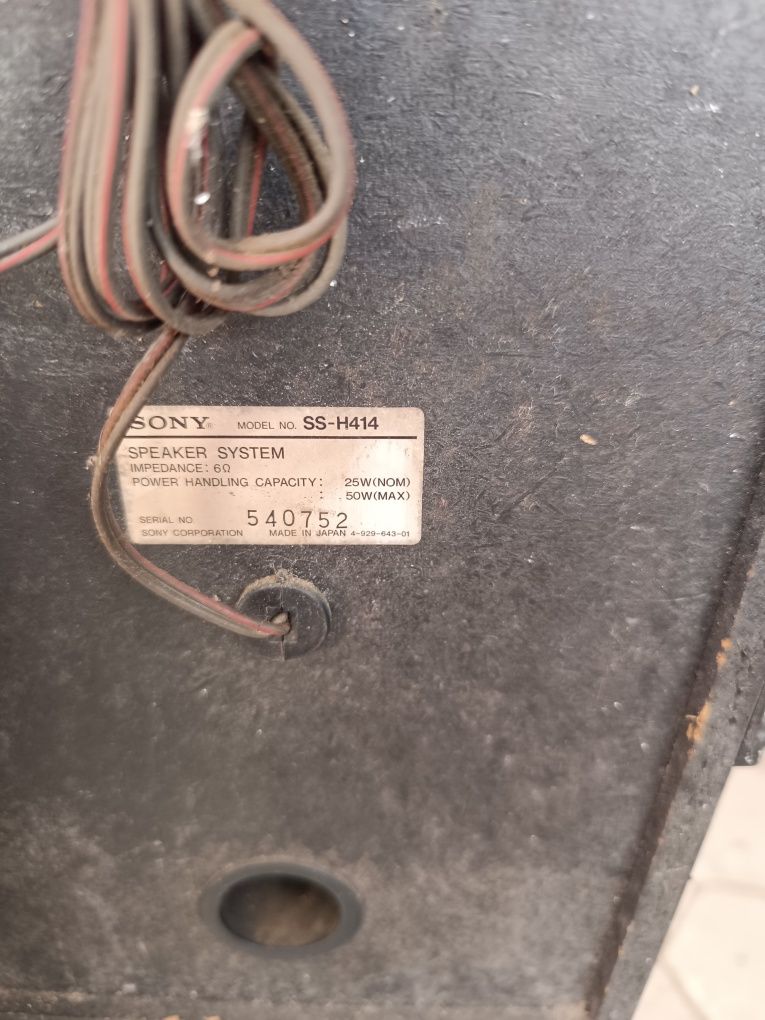 Colunas Sony SS-H414