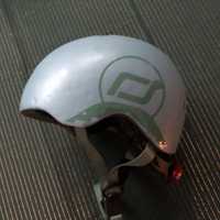 Kask Scoot airRide dzieciecy xxs-s regulowany ze swiatelkiem