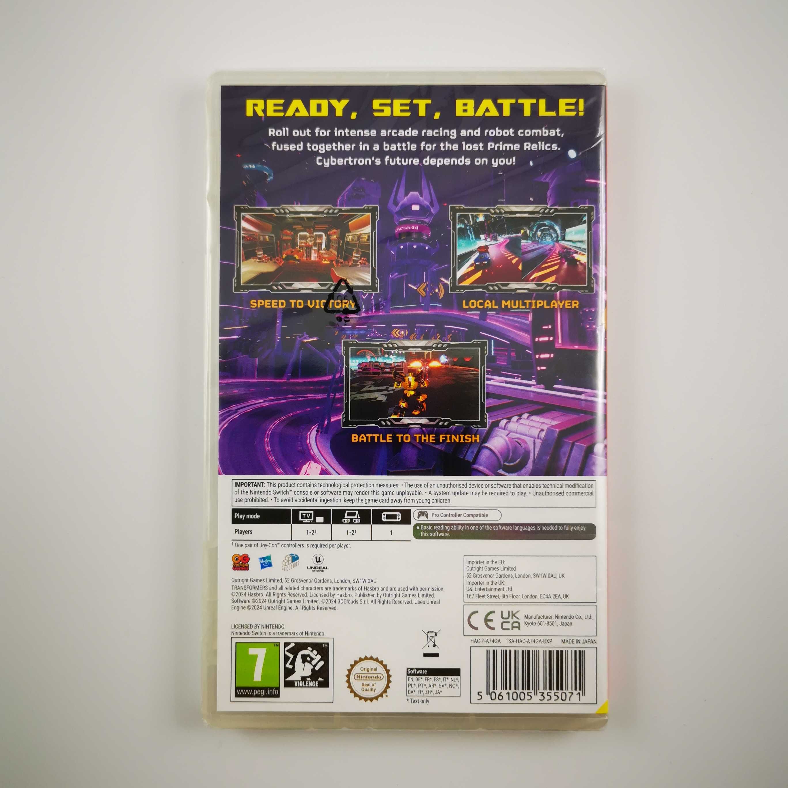 Transformers Galactic Trials Switch PL Nowa