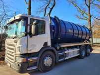 Samochód ciężarowy asenizacyjny Scania