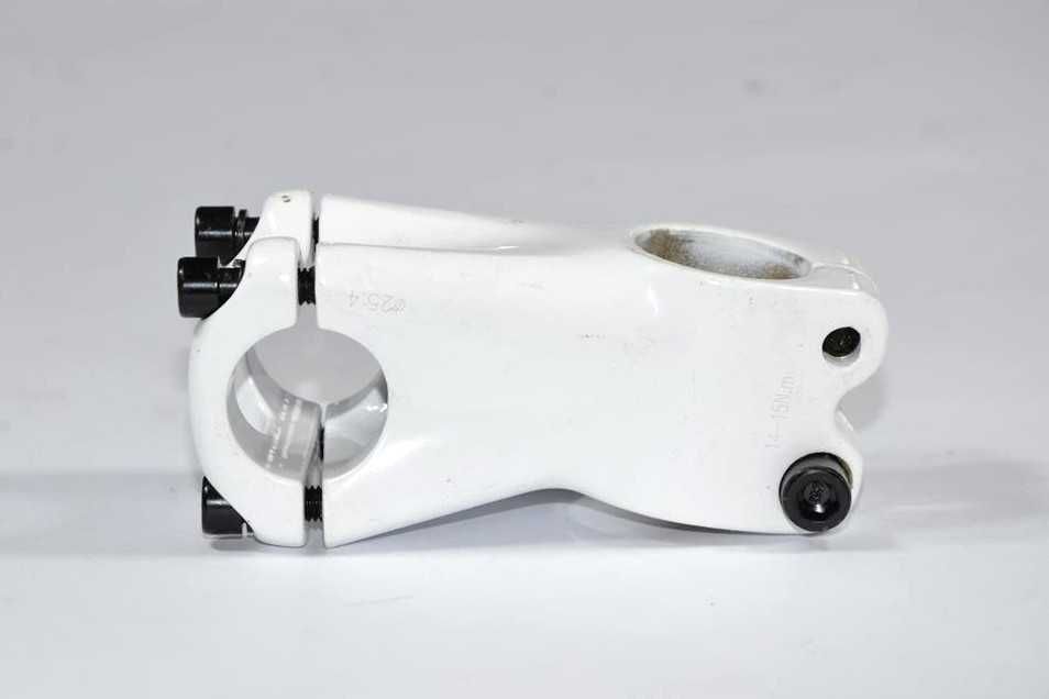 Mostek rowerowy wspornik biały mocny DH FR 31,8 mm e mtb e bike 60 mm
