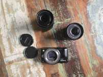 Panasonic 45-150 4.0-5.6 / 14-42 3.5-5.6 + gratis Lumix GF3