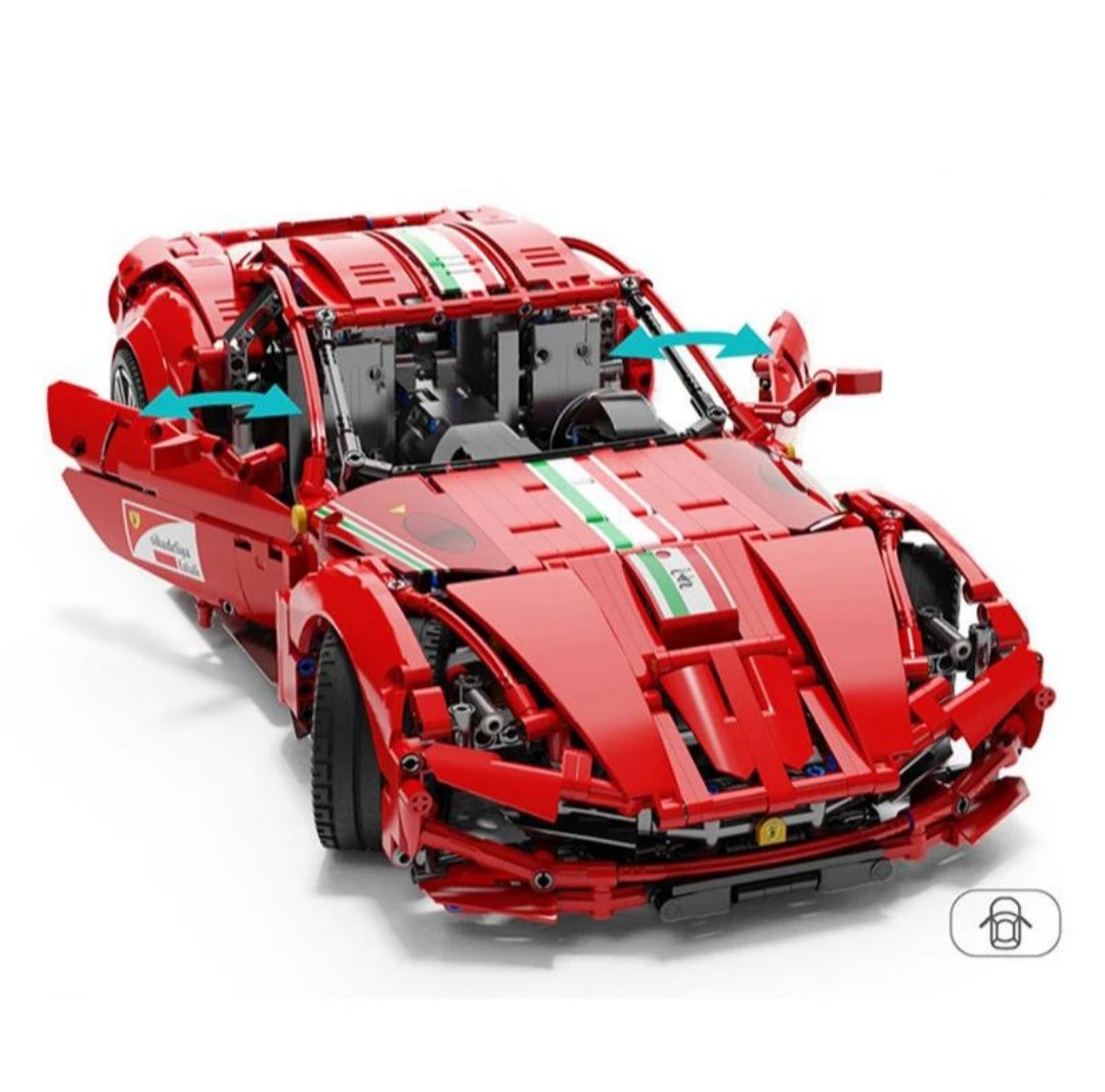 Ferrari F12 klocki typu Technic 1782 el. (nie Lego)