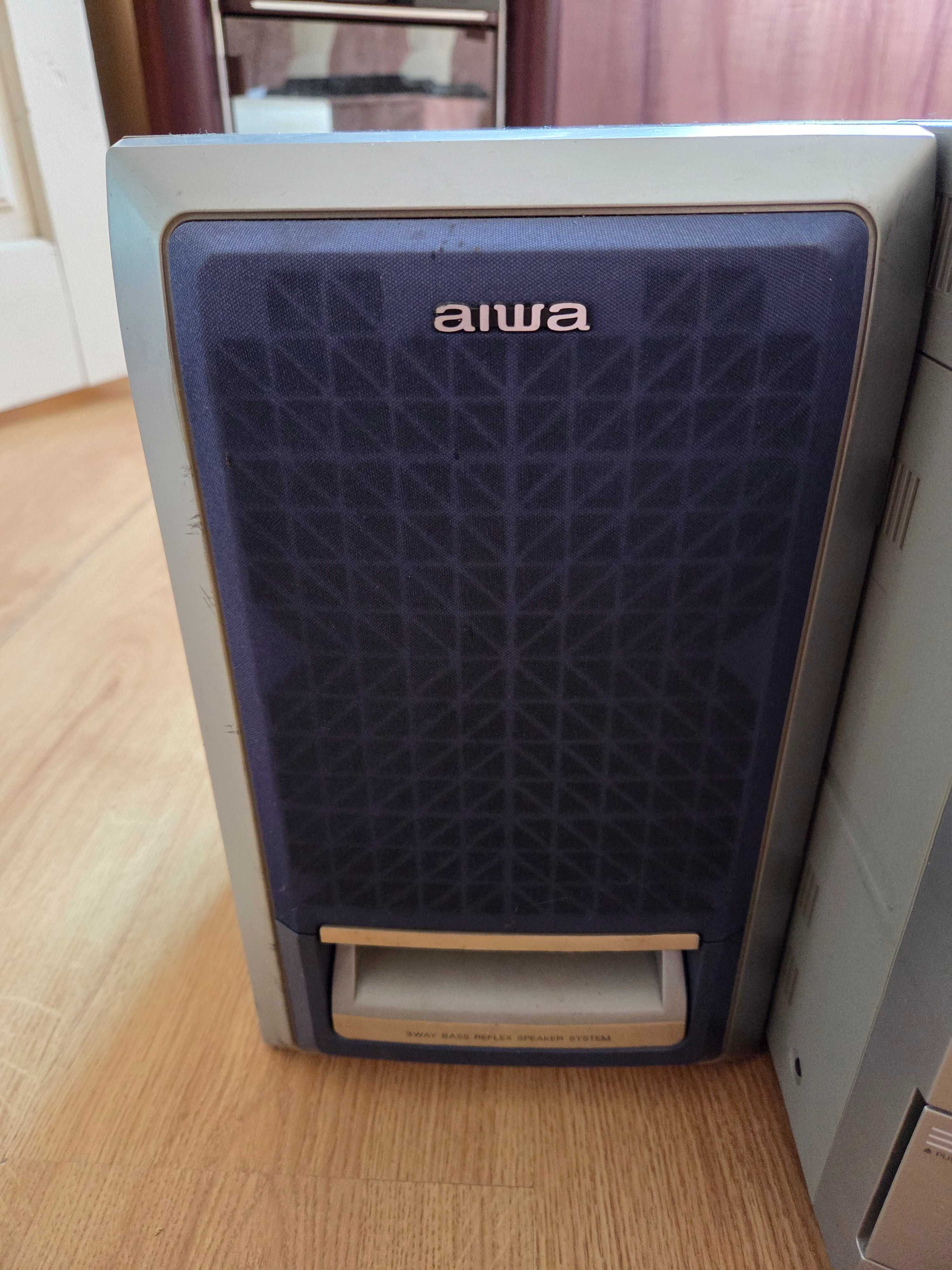 Музичний центр aiwa 80w з блютузом