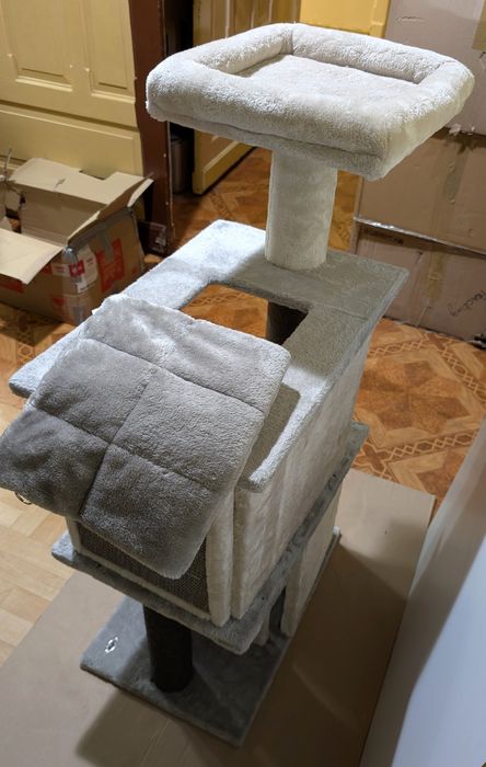 Trixie Drapak Dla Kota Stojący Juliano 58×38X115Cm Szary Używany