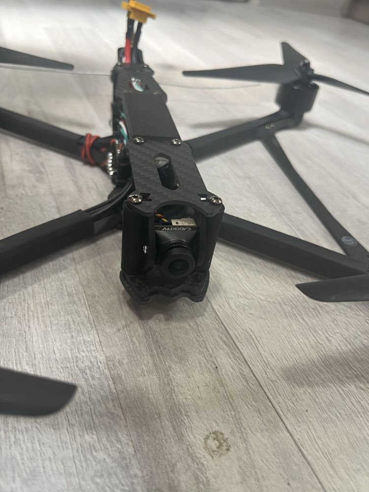 FPV 10 дюймів, АКК VTX 2.5W, тепловізійна камера  Foxeer FT384 Карбон