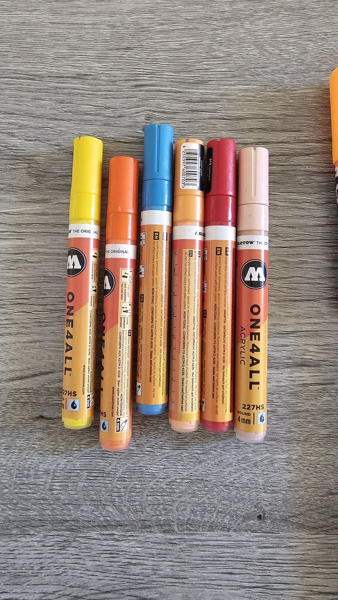 Pack de canetas molotow