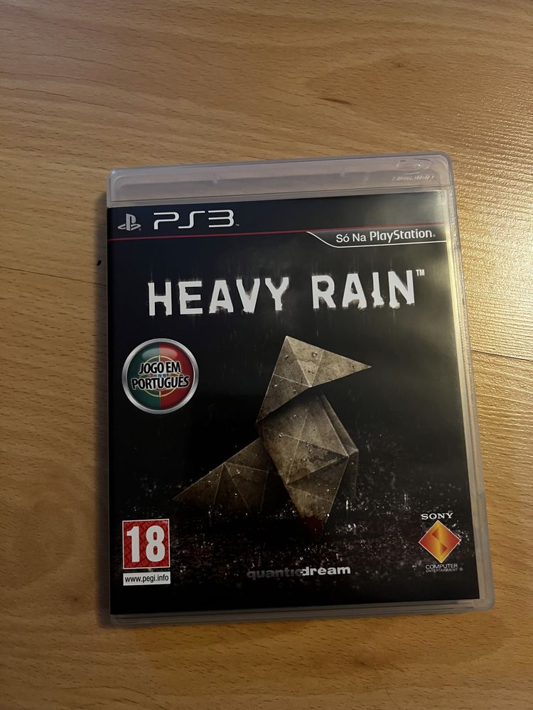 Jogo PS3 Heavy Rain.