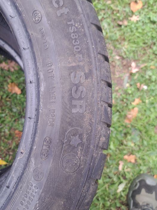 Opony zimowe 205/55/16 Continental runflat