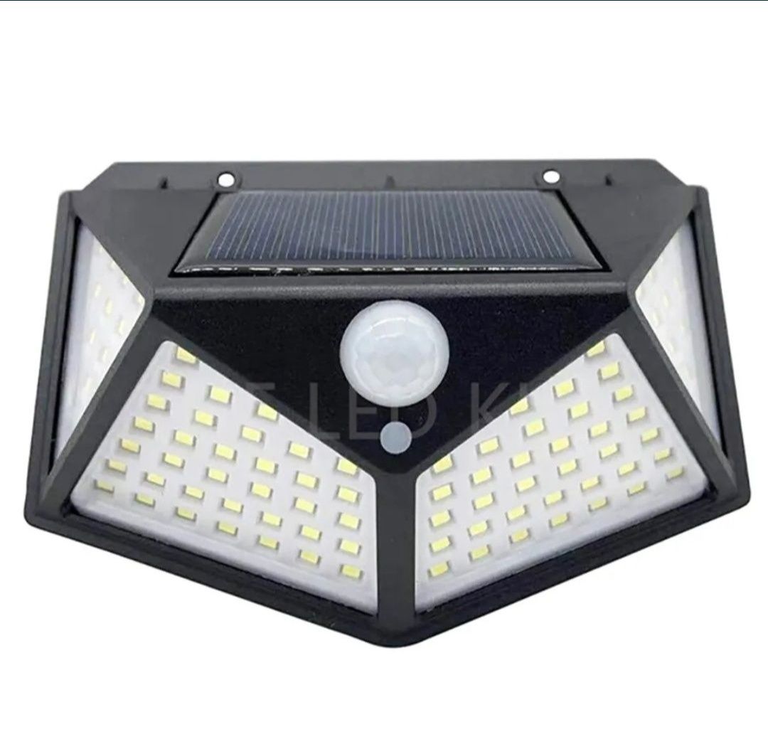 Mocna lampa solarna 100 LED
