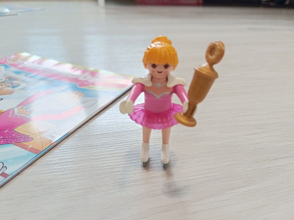 Gazetka Playmobil 1/2019 z figurka łyżwiarka figurowa
