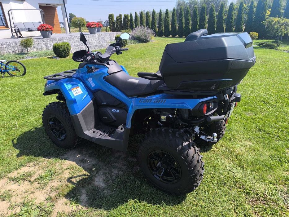 Quad Can-am Outlander max 650,570 4x4 w nowym stanie Kymco Grizzly 700