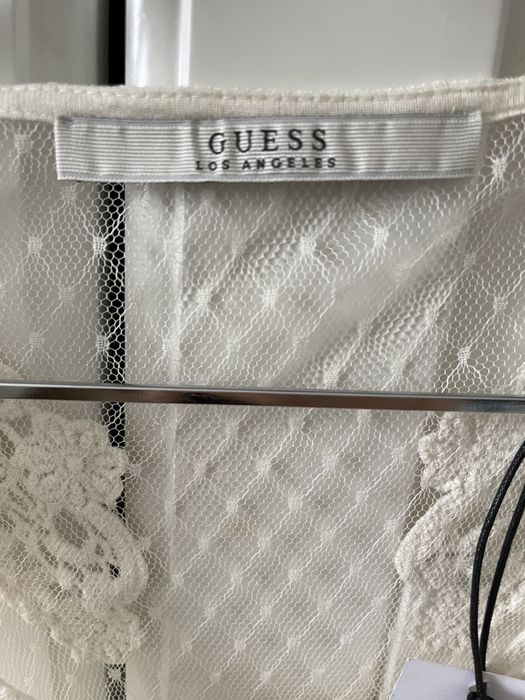Guess top koronka haft