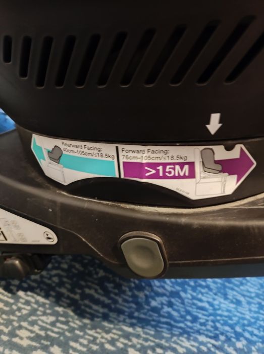 Fotelik samochodowy obrotowy 360° Nuna Rebl plus